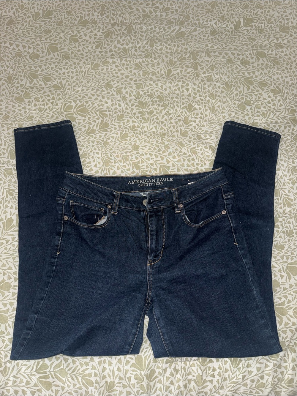 American Eagle Outfitters Dark Indigo Skinny Jeans